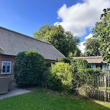 Apartamento Sky & Homes Sturmmoewe I Reetdach-refugium Mit Parkgarten In Spo Böhl